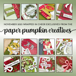 November 2025 Wrapped in Cheer Tutorial Bundle